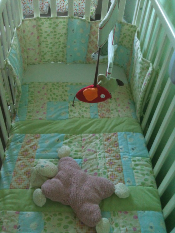 Cot Quilt & Bumper